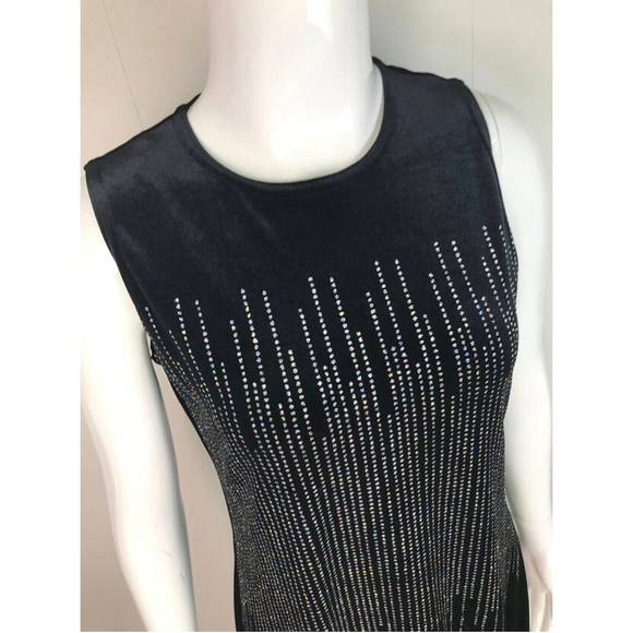 Vintage Ronnie Nicole Velvet Chandelier Dress - Picture 3 of 7